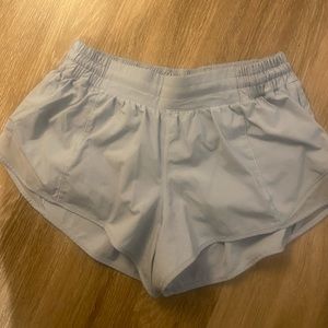 Lululemon light blue shorts size 8